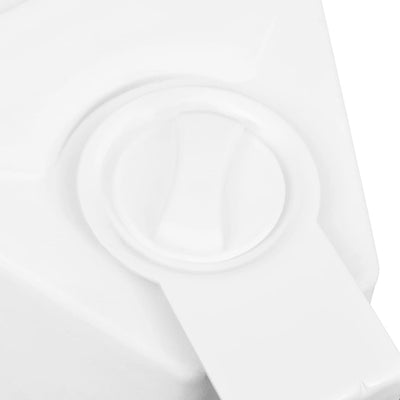 Wall-mounted Stereo Speakers 2 pcs White Indoor Outdoor 80 W