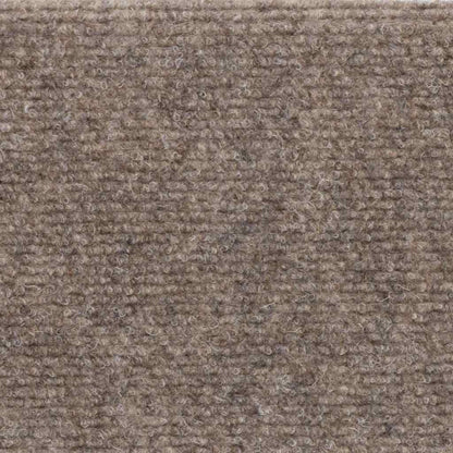 Stair Mats Self-adhesive 15 pcs 65x21x4 cm Beige Half Round Large