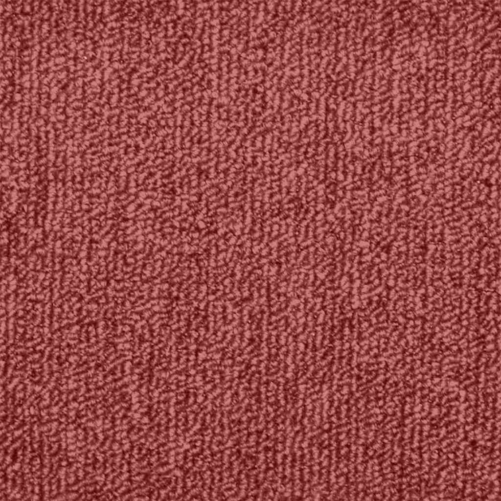 Stair mats 15 pcs 65 x 24 x 4 cm Non-Slip Bordeaux Red
