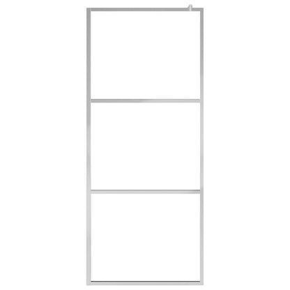Walk-in Shower Wall with Clear ESG Glass 140x195 cm