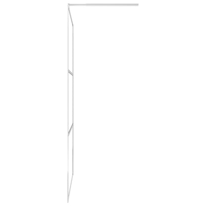 Walk-in Shower Wall with Whole Frosted ESG Glass 31.5"x76.8"