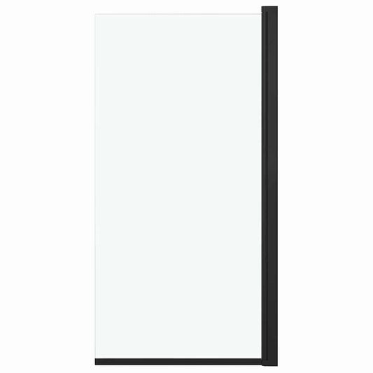 147192 vidaXL Shower Enclosure ESG 68x130 cm Black