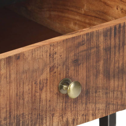 Coffee Table 90x50x40 cm Rough Acacia Wood