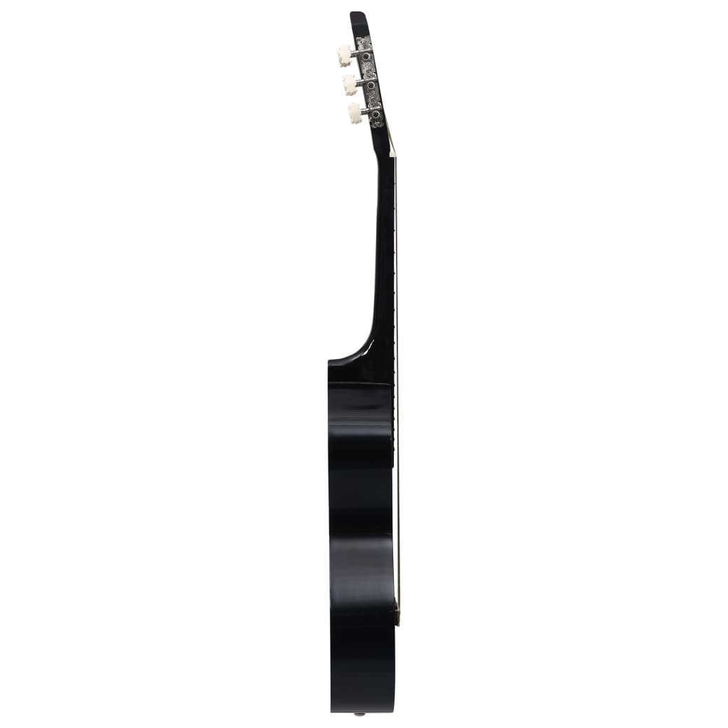 Classical Guitar for Beginner with Bag Black 4/4 39"