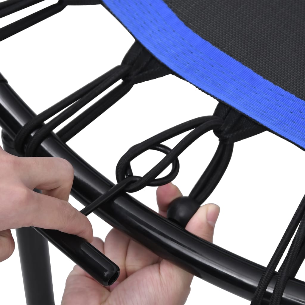 Fitness Trampoline with Handle and Safety Pad 122 cm