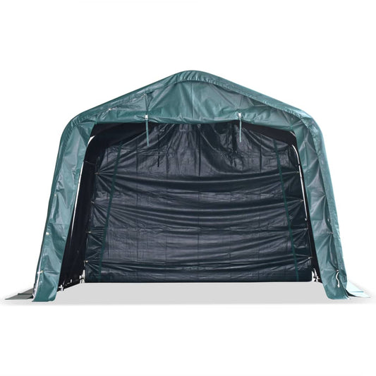 Livestock Tent | Dark Green | PVC | 3.3x3.2x2.56 m | Tough