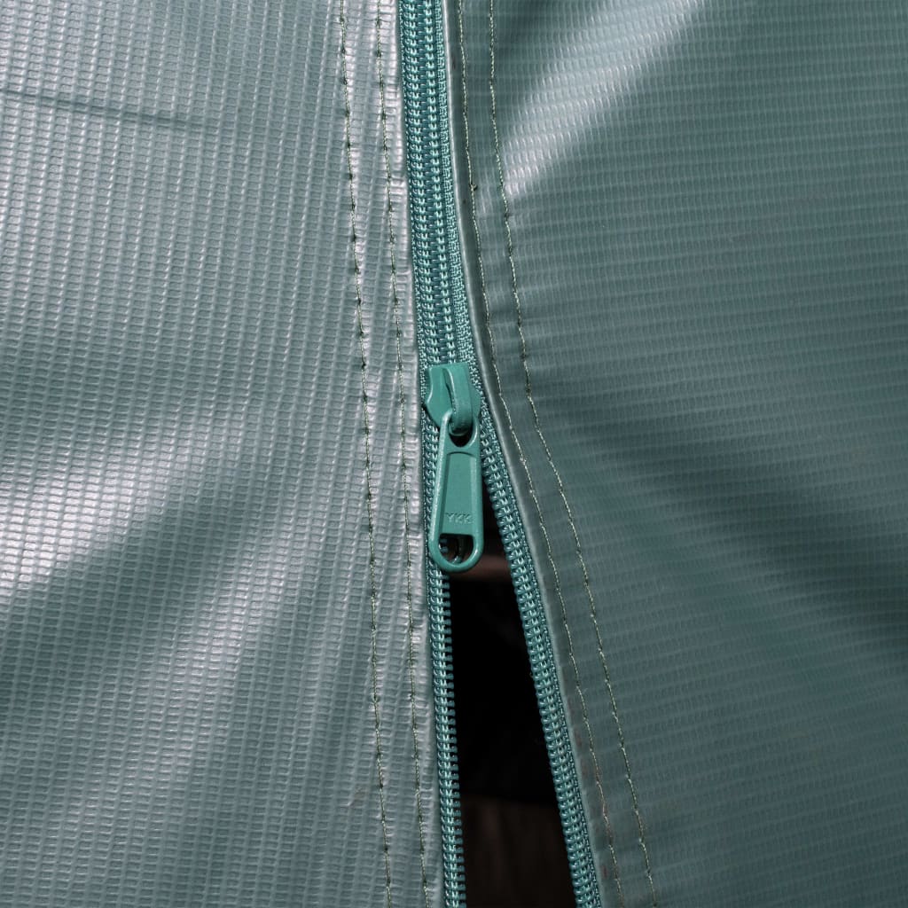 Removable Livestock Tent PVC 550 g/m² 3.3x4.8 m Dark Green