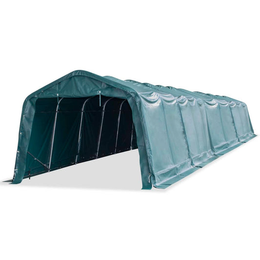 Livestock Tent | Dark Green | PVC, galvanised steel | Large | Detachable