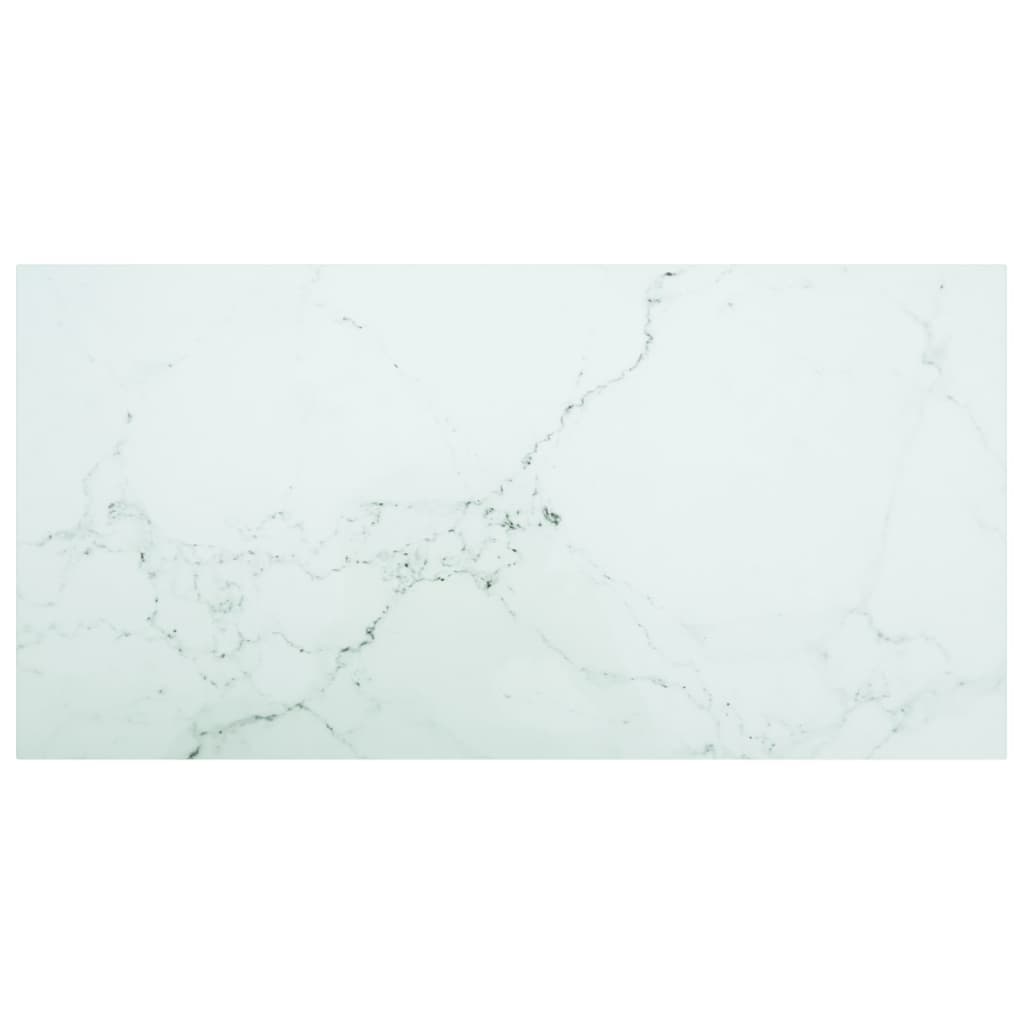 Table Top | White | Tempered Glass | Medium | Durable | Coffee Table Top