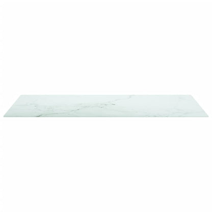 Table Top | White | Tempered Glass | Medium | Durable | Coffee Table Top