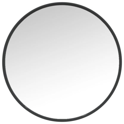 Wall Mirror Black 50 cm