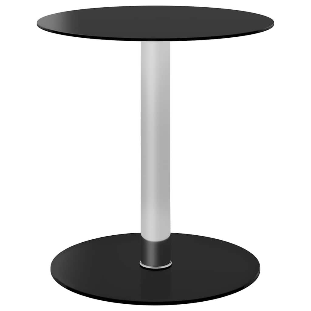 Coffee Table | Black | Toughened glass, Aluminium | Small | Durable