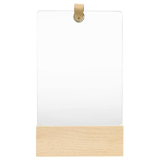 Wall Mirror | Variable wood tone due to natural variance