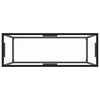 Console Table Transparent 100x35x75 cm Tempered Glass