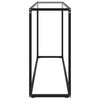Console Table Transparent 120x35x75 cm Tempered Glass