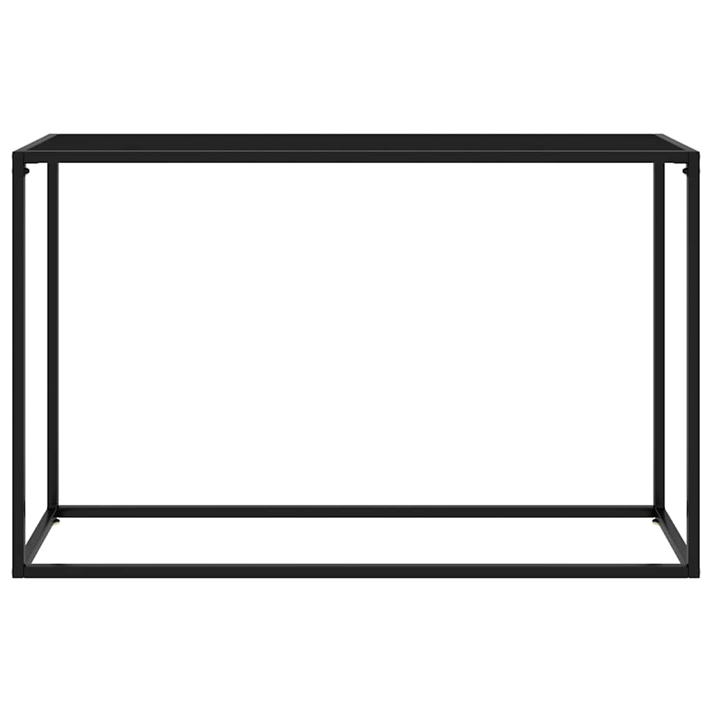 Console Table | Black | Tempered glass, powder-coated steel | Medium