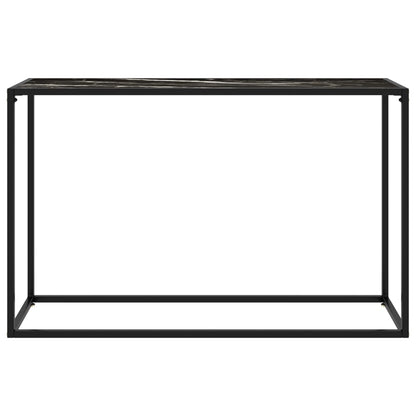 Console Table | Black | Toughened glass, powder-coated steel