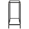Console Table Transparent 60x35x75 cm Tempered Glass