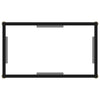 Console Table Transparent 60x35x75 cm Tempered Glass