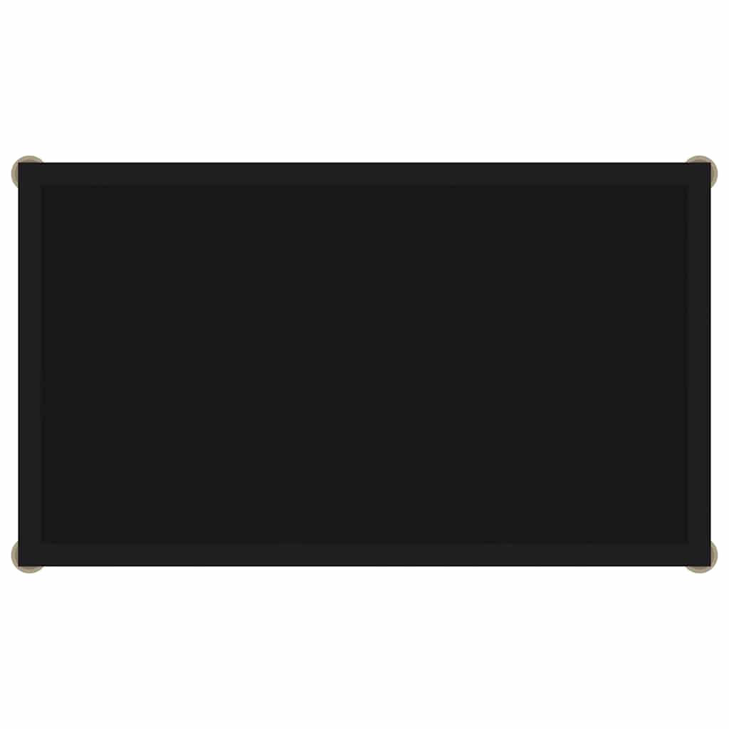 Console Table | Black | Tempered glass | Compact |  Simplistic