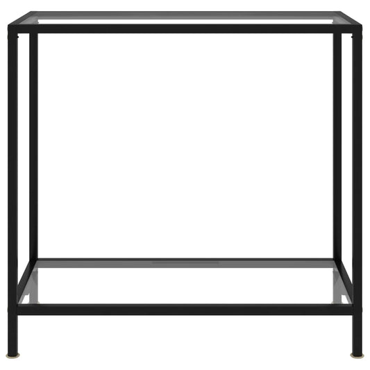 Console Table | Transparent and Black