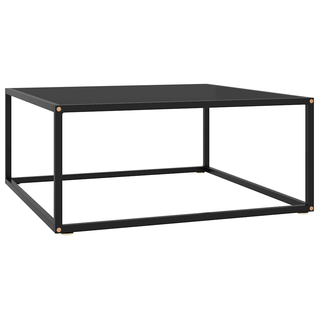 Coffee Table | Black | Tempered glass, powder-coated steel