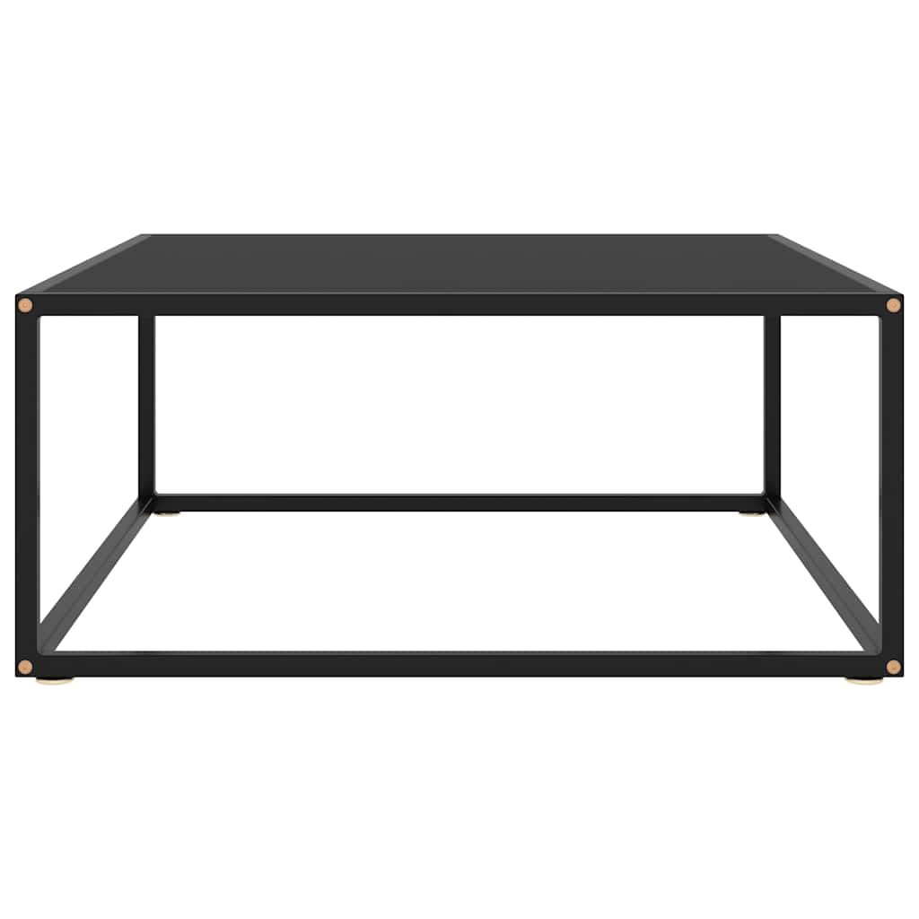 Coffee Table | Black | Tempered glass, powder-coated steel