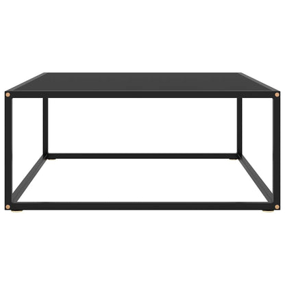 Coffee Table | Black | Tempered glass, powder-coated steel