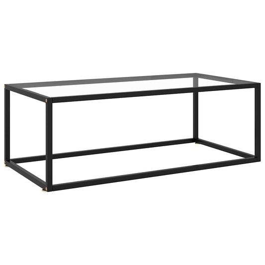 Coffee Table | Black and Transparent