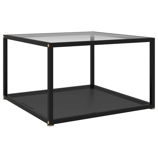 Coffee Table | Transparent and Black