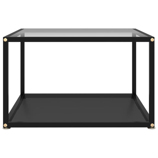 Coffee Table | Transparent and Black