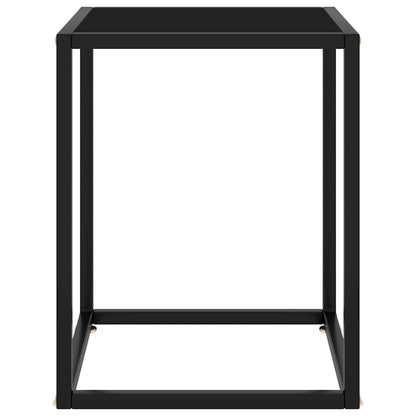 Coffee Table | Black | Tempered glass | Small |  Durable  | Coffee Table