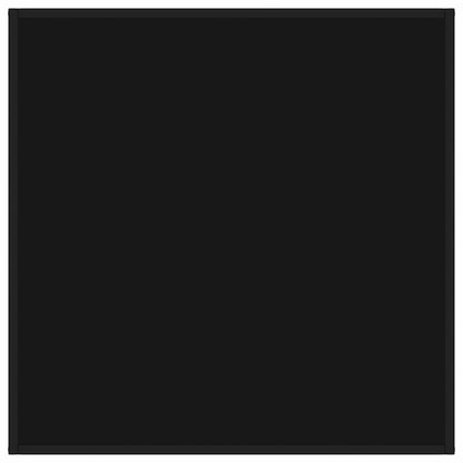 Coffee Table | Black | Tempered glass, powder-coated steel | Medium