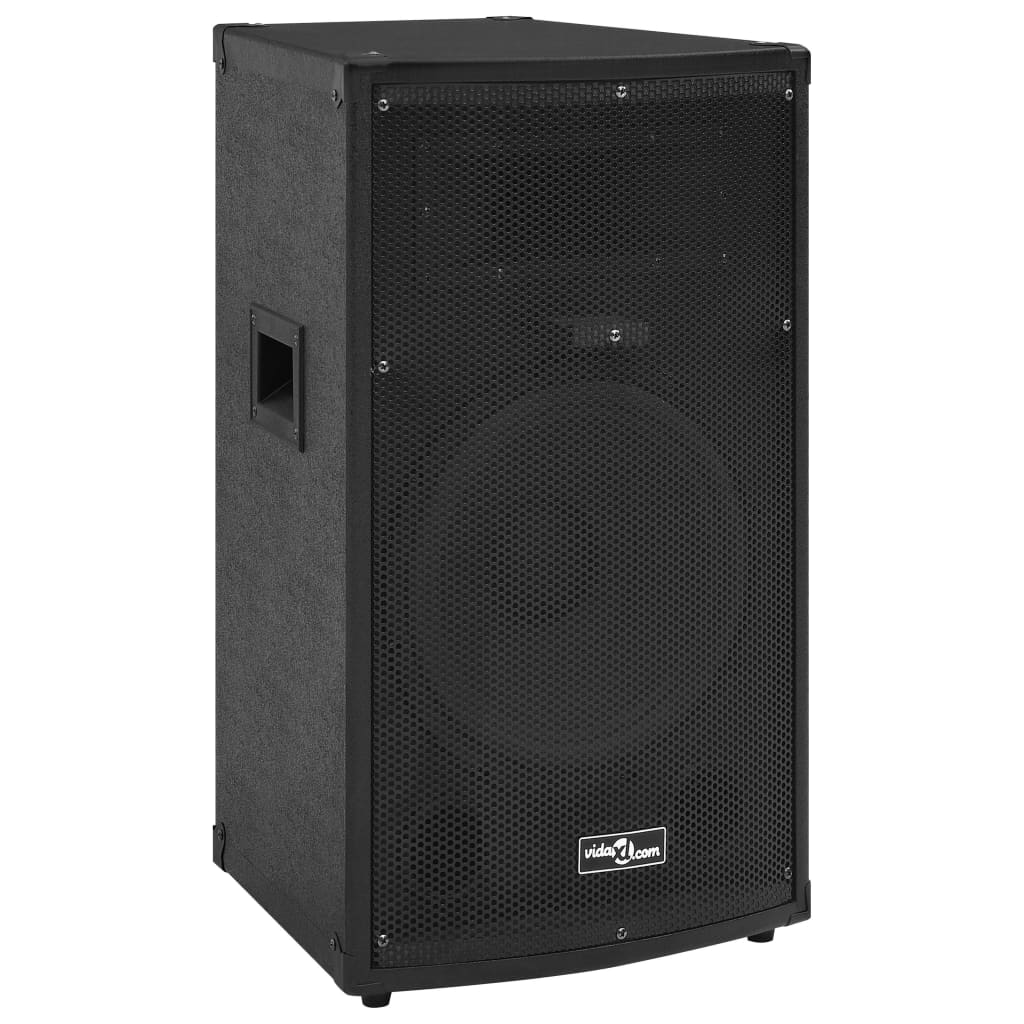 Professional Passive Hifi Stage Speaker 150 W Black 37x37x64cm