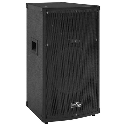 Professional Passive Hifi Stage Speaker 150 W Black 37x37x64cm