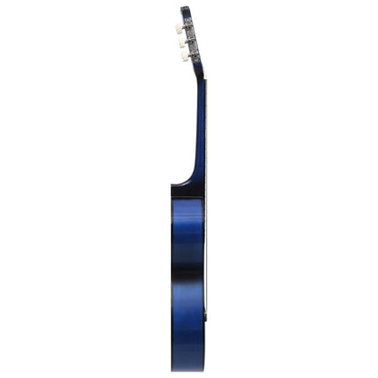 Classical Guitar for Beginner with Bag Blue 3/4 36"