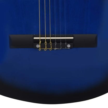 Classical Guitar for Beginner with Bag Blue 3/4 36"
