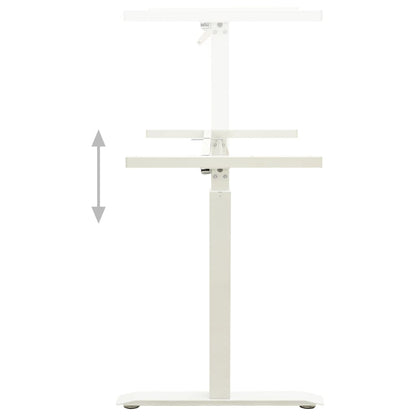 Stand Up Desk Frame White Carbon steel Adjustable