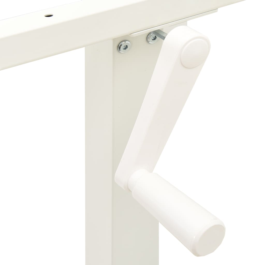 Stand Up Desk Frame White Carbon steel Adjustable