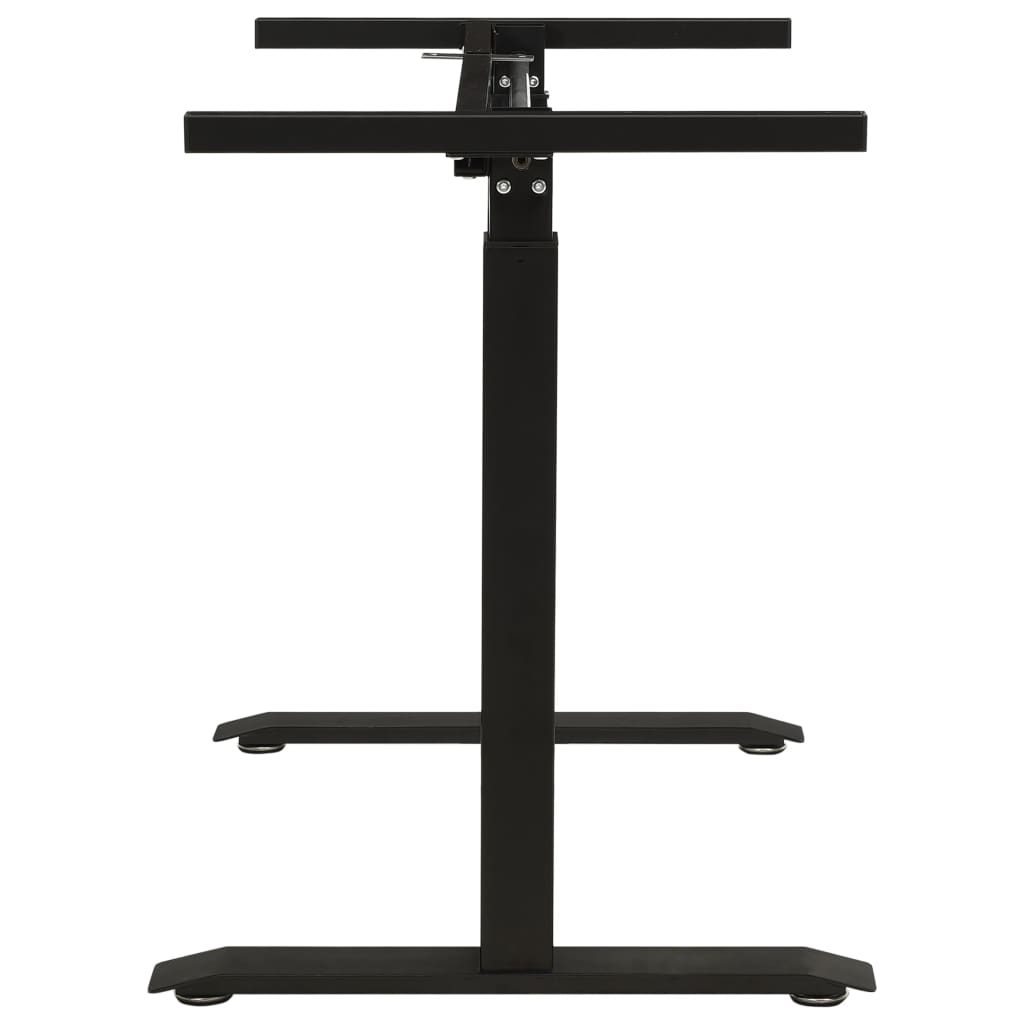 Stand Up Desk Frame Black Powder-coated carbon steel