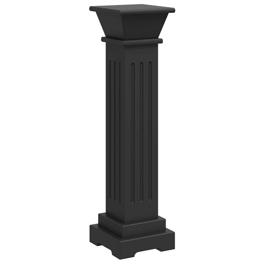 Plant Stand | Black | MDF | 66 cm high, 17 cm wide, 17 cm deep