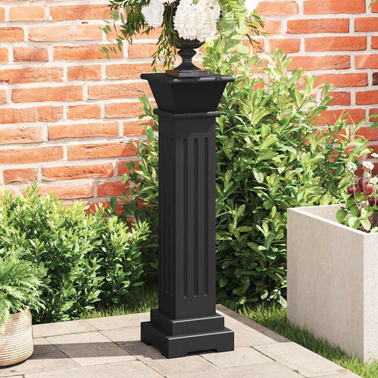Plant Stand | Black | MDF | 66 cm high, 17 cm wide, 17 cm deep