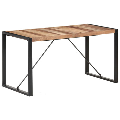 Dining Table 140x70x75 cm Solid Wood