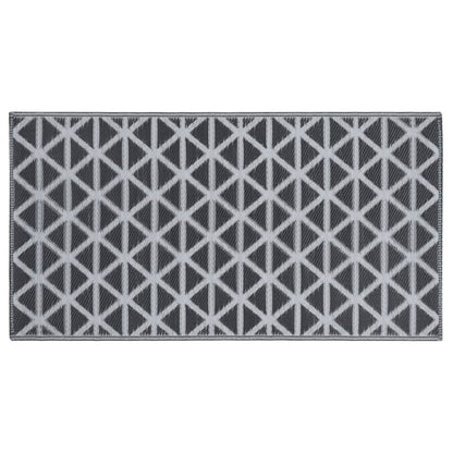 Outdoor Carpet ARAKIL Black 160x230 cm PP