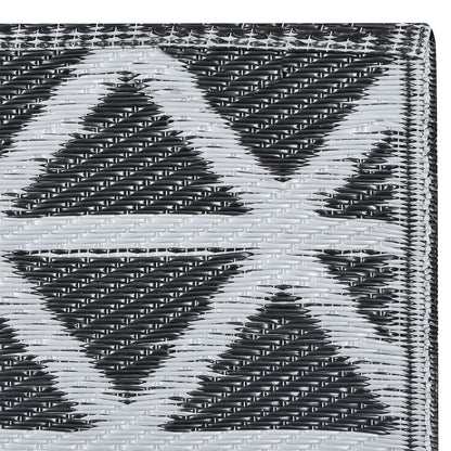 Outdoor Carpet ARAKIL Black 190x290 cm PP