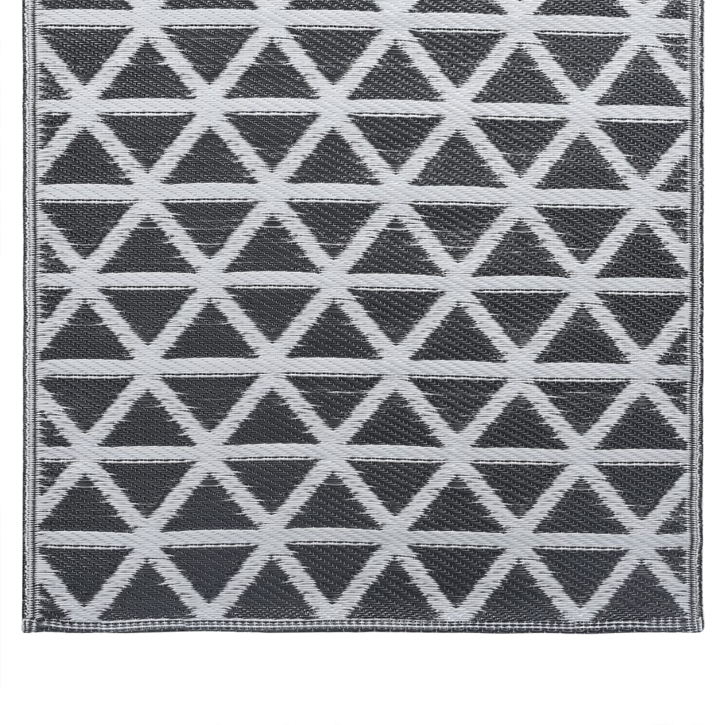 Outdoor Carpet ARAKIL Black 190x290 cm PP