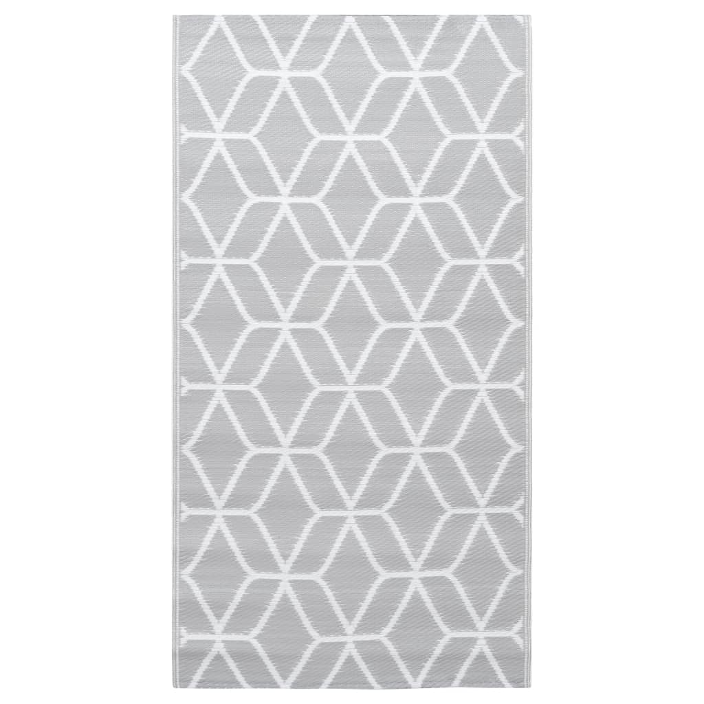 Outdoor Carpet ARAKIL Grey 120x180 cm PP