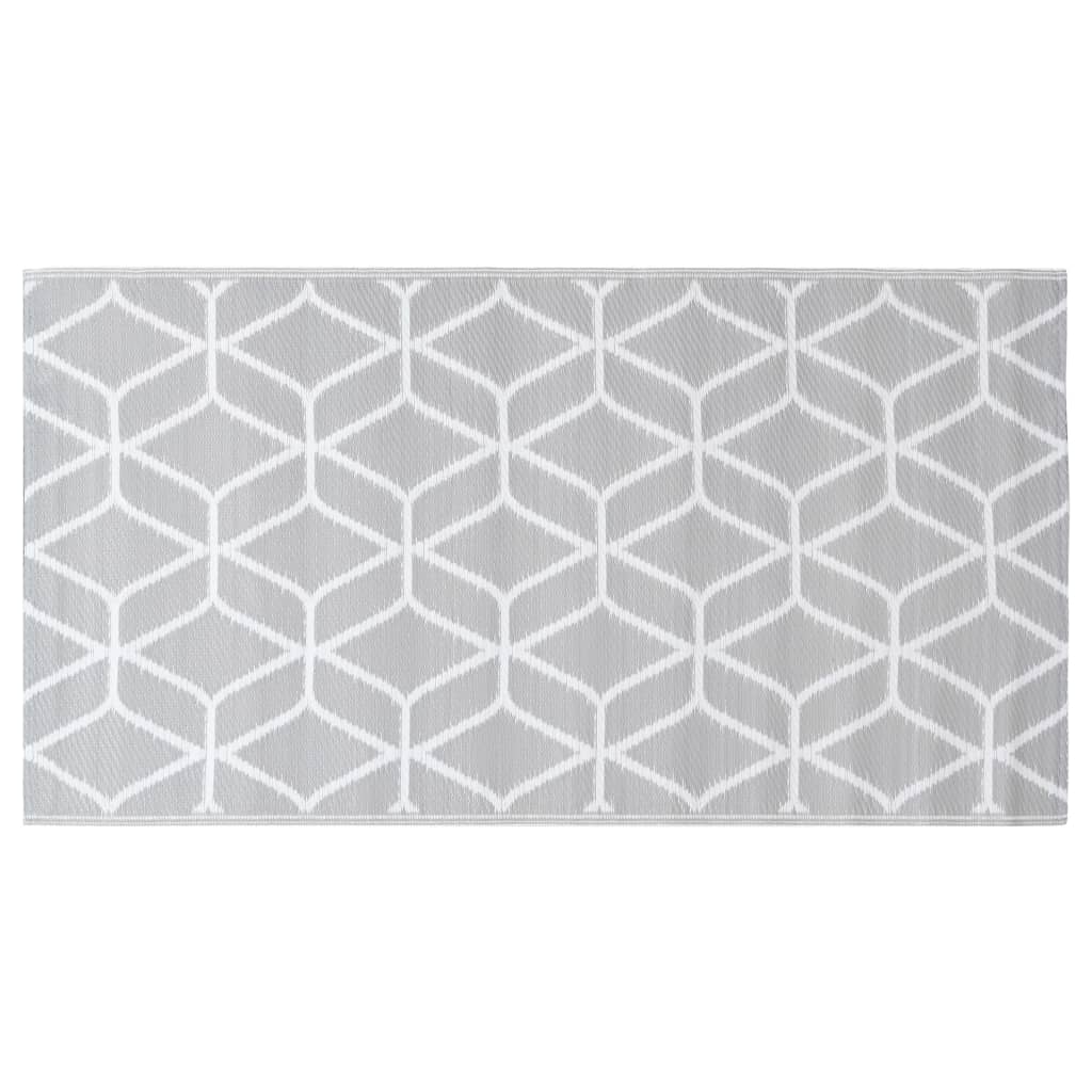 Outdoor Carpet ARAKIL Grey 120x180 cm PP