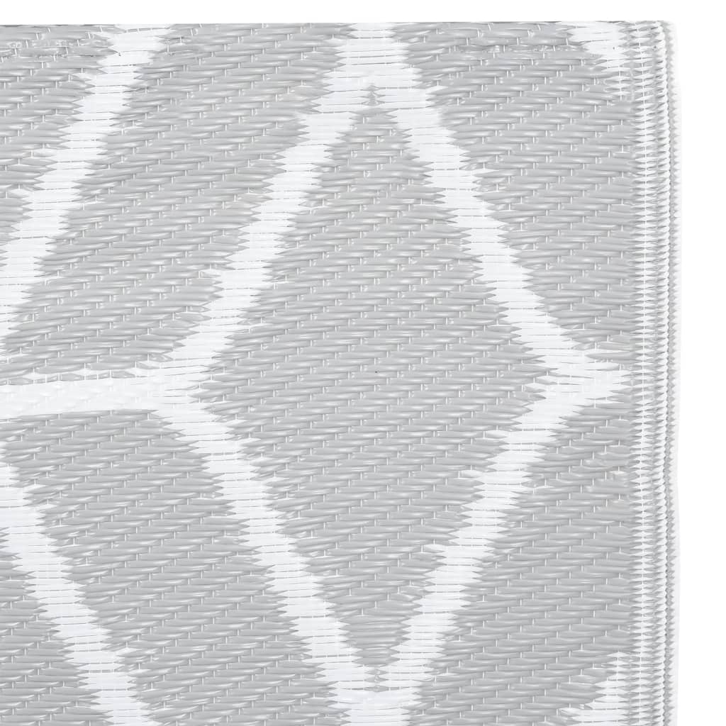 Outdoor Carpet ARAKIL Grey 120x180 cm PP