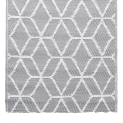 Outdoor Carpet ARAKIL Grey 190x290 cm PP